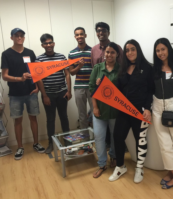 Admitted Students at SU Dubai Office