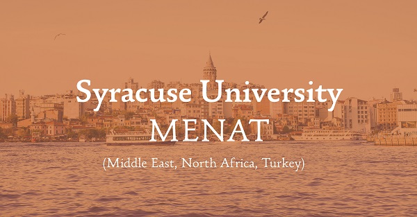Syracuse University MENAT banner